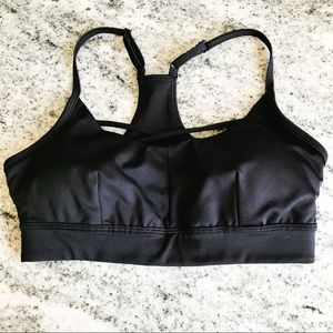 Black Fila Sports Bra (XS) - Like new!!